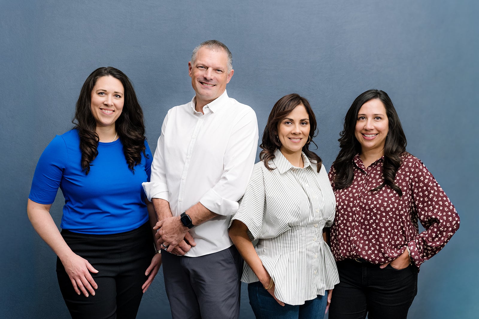 The four providers of Here We Grow Pediatrics in San Antonio