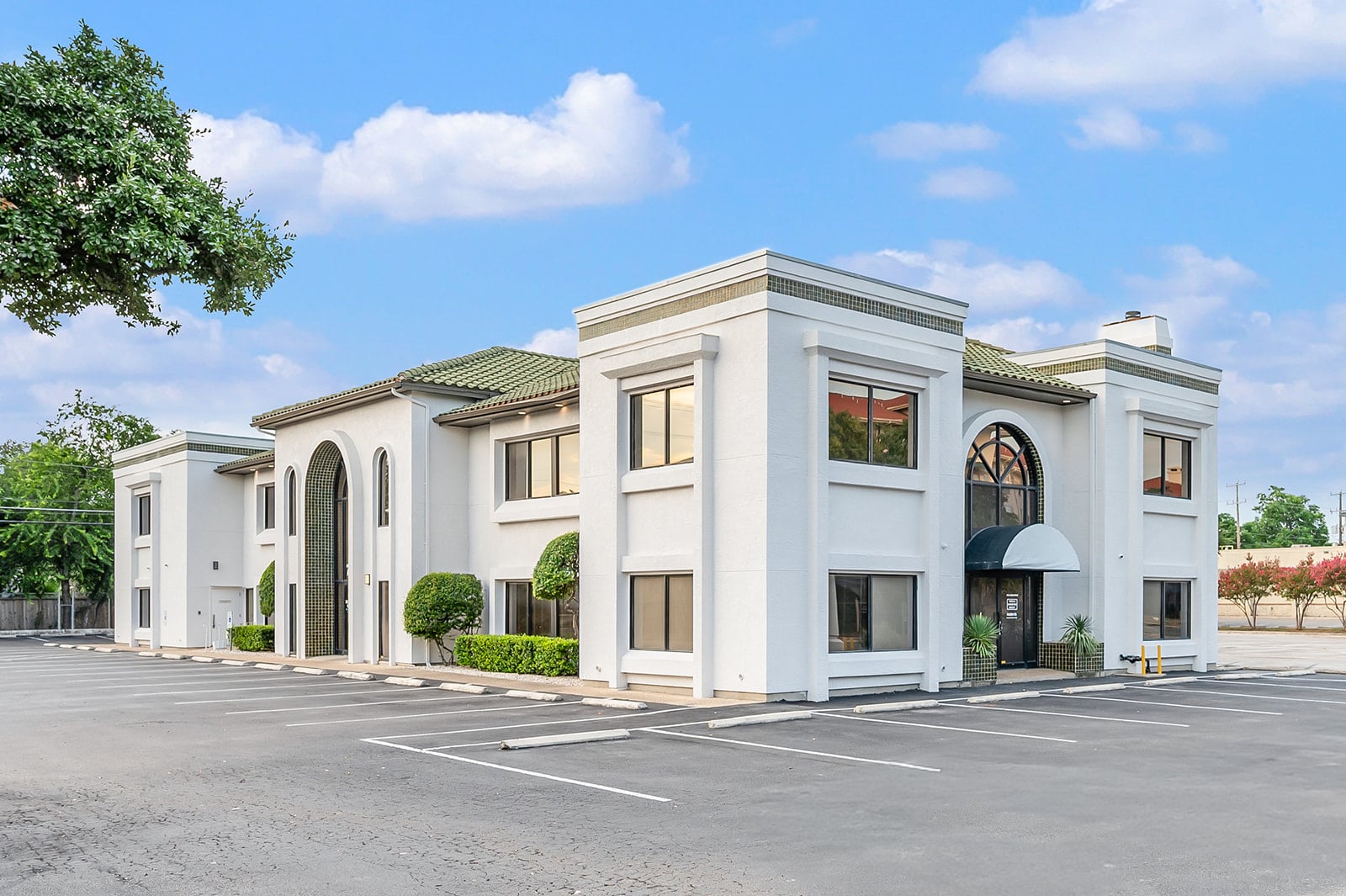 The Here We Grow Pediatrics office building in San Antonio